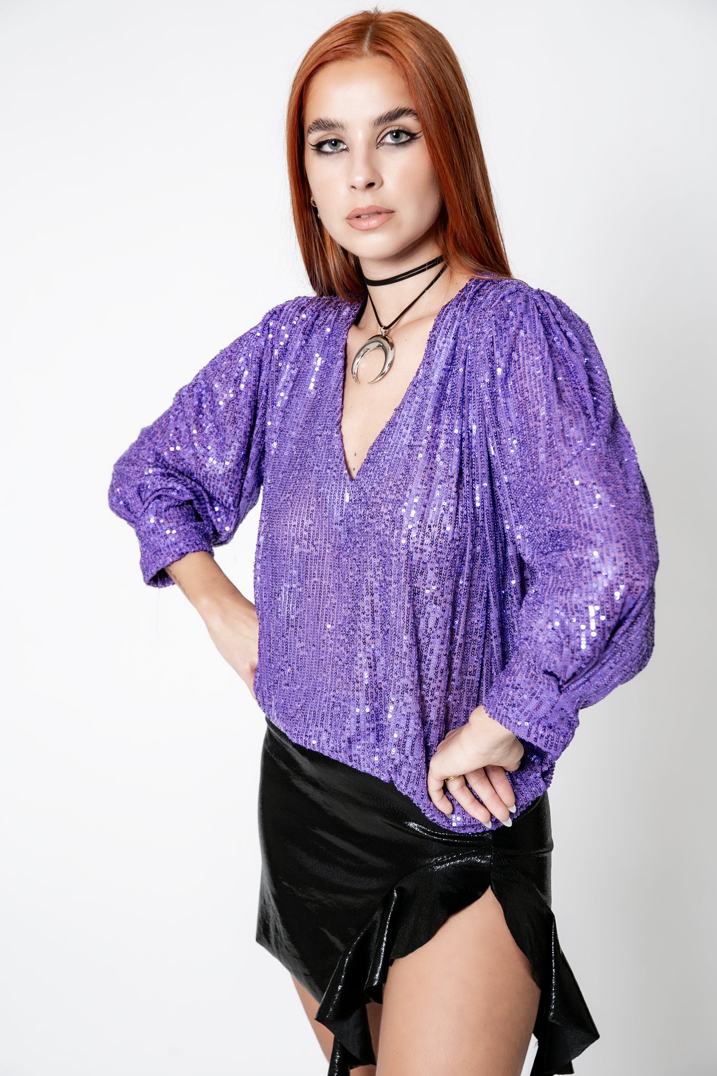 Blusa Lirio Violet